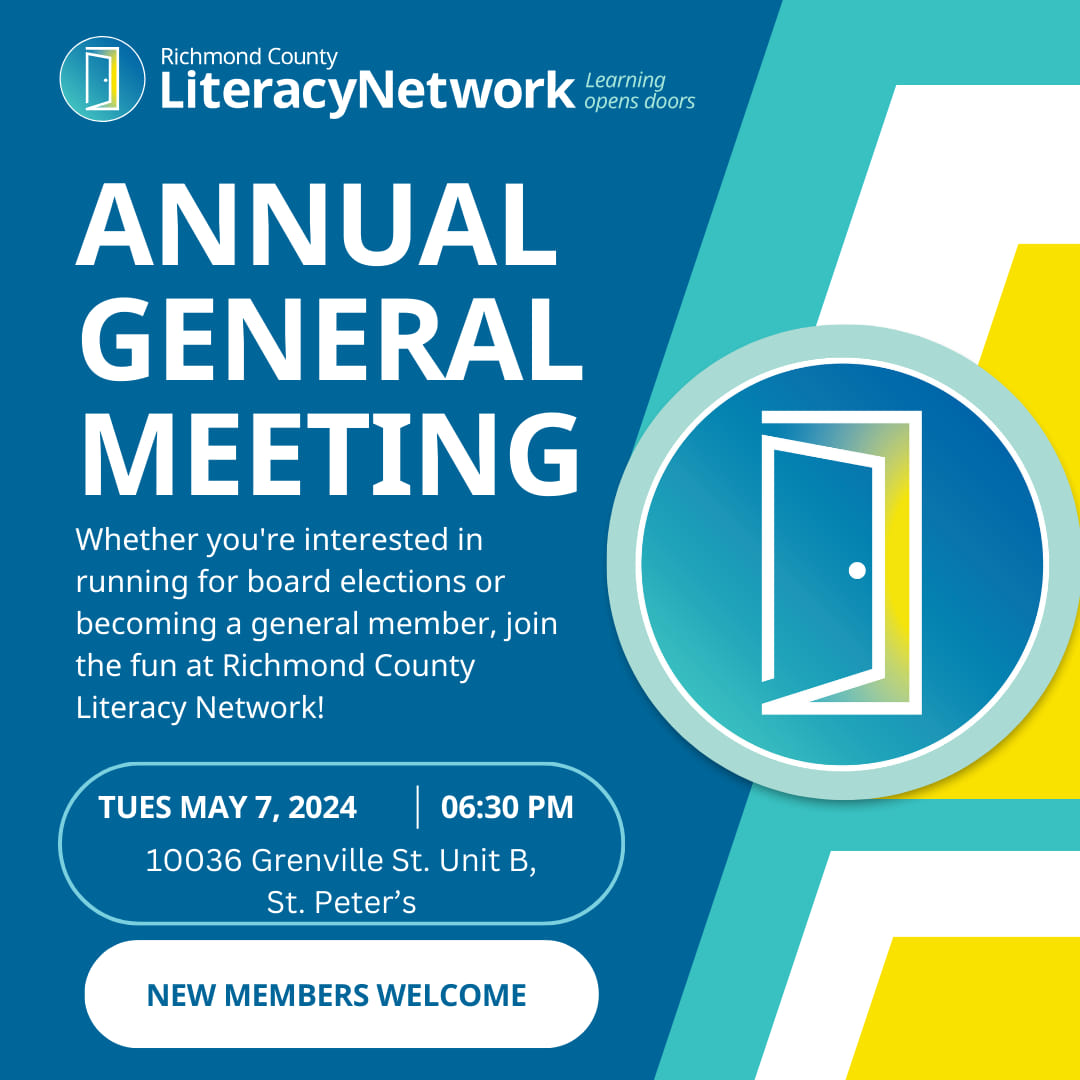 Annual General Meeting ✨️ Whether you're interested in running for board elections or becoming a general member, we invite you to join us May 7th at 6:30pm at our St. Peter's classroom.